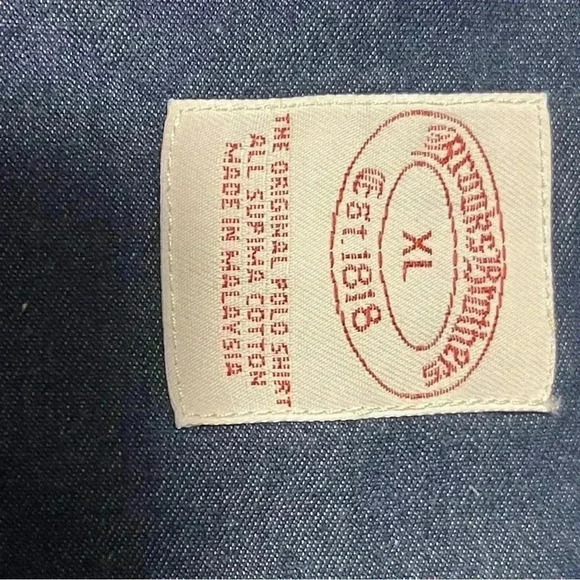 Brooks Brothers Men's Original Polo Shirt Blue Men's XL Preppy - Picture 6 of 7